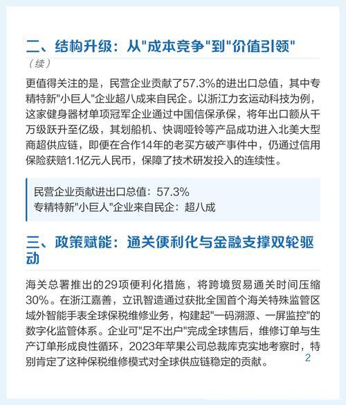 三个关键词解读中国外贸韧性来源，总额达21.79万亿元